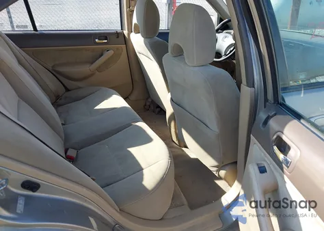 2003 Honda Civic Ex из США, поврежденный, VIN 2HGES26753H525380